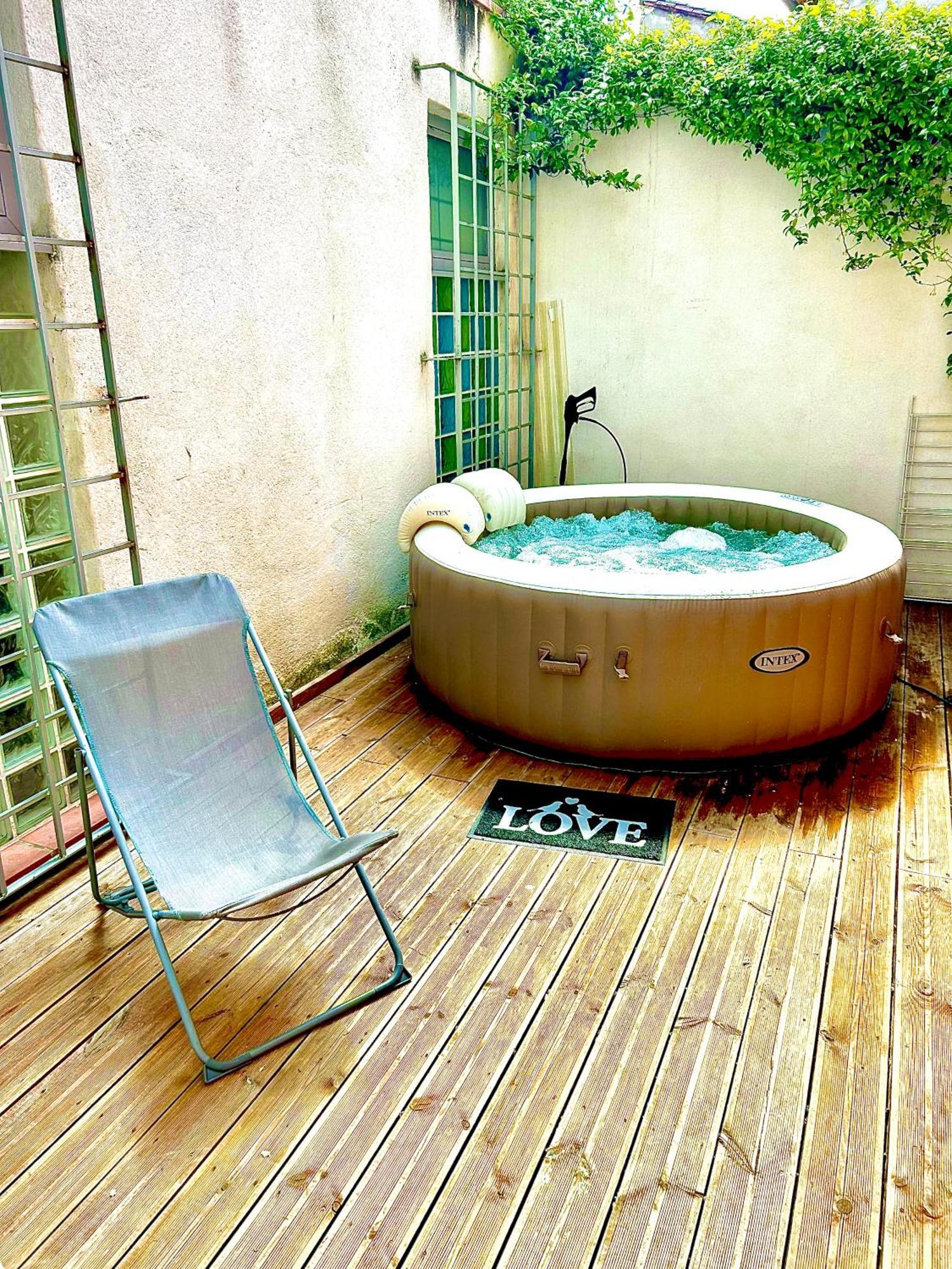 Le Patio Jacuzzi Centre Lägenhet Toulouse Exteriör bild